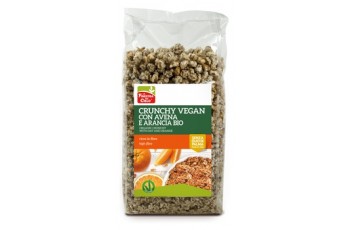 Crunchy Vegan con Avena e Arancia Bio - 375 gr